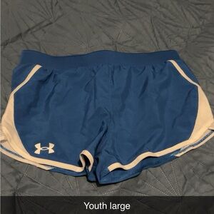 Under Armour Blue Athletic Shorts
